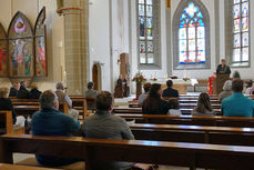 Pfingsten in der renovierten Stadtpfarrkirche St. Crescentius (Foto: Karl-Franz Thiede)